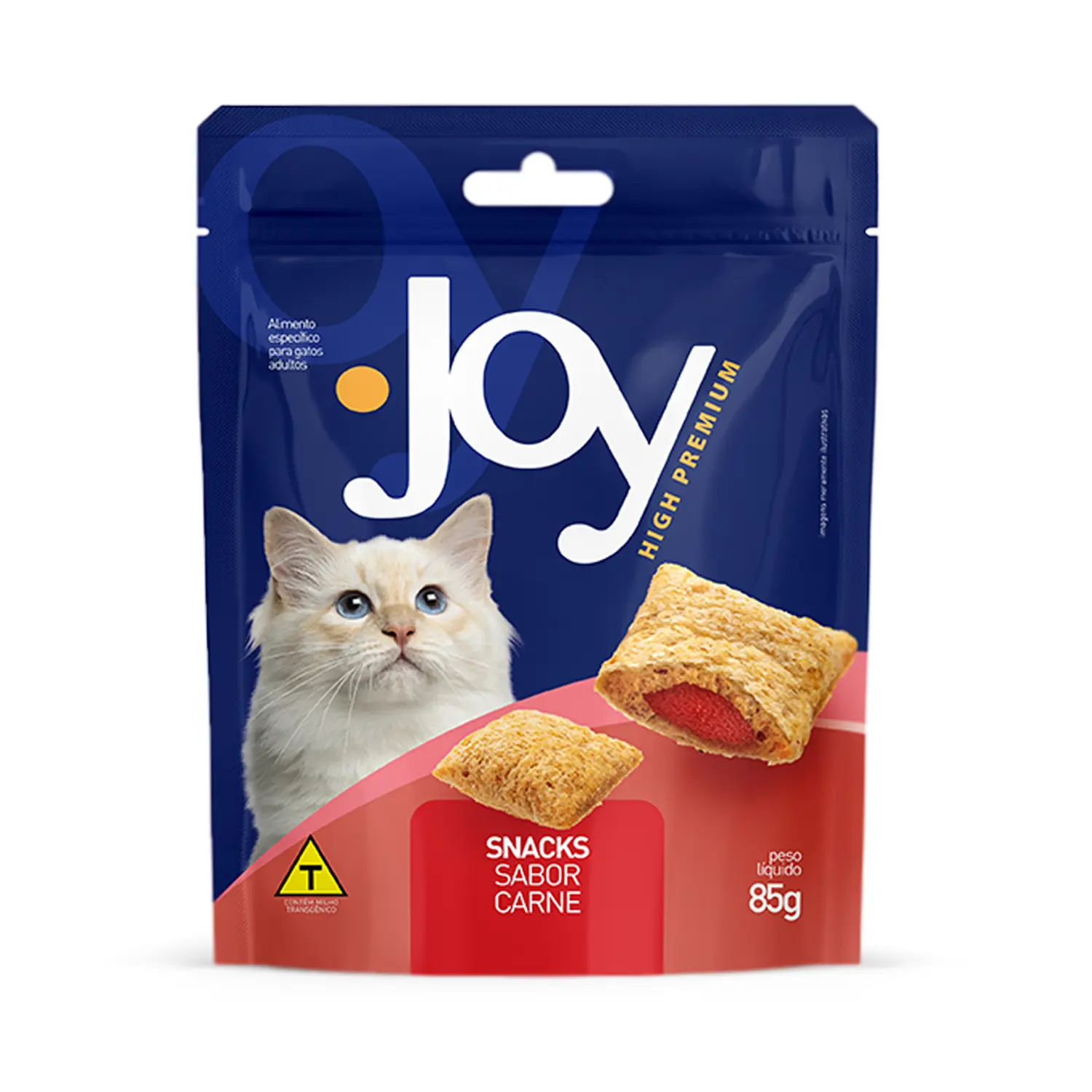 Petisco Joy Nuggets para Gatos Carne 85g